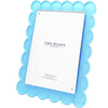Tara Wilson Designs Picture Frames Scallop Frame - 8 X 10 - Pastel Blue