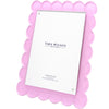 Tara Wilson Designs Picture Frames Scallop Frame - 8 X 10 - Pastel Pink