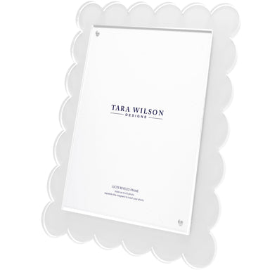 Tara Wilson Designs Picture Frames Scallop Frame - 8 X 10 - White