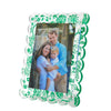 Tara Wilson Designs Giftware Scallop Frame - Green Toile