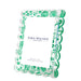 Tara Wilson Designs Giftware Scallop Frame - Green Toile