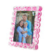 Tara Wilson Designs Giftware Scallop Frame - Pink Toile