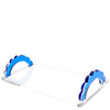 Tara Wilson Designs Giftware Scallop Handle Photo Tray - Sapphire