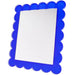 Tara Wilson Designs Giftware Scallop Mirror - 11 X 13 - Blue