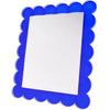 Tara Wilson Designs Giftware Scallop Mirror - 11 X 13 - Blue