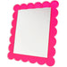Tara Wilson Designs Giftware Scallop Mirror - 11 X 13 - Pink
