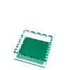 Tara Wilson Designs Giftware Scallop Photo Tray - Small - Green