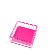 Tara Wilson Designs Giftware Scallop Photo Tray - Small - Pink
