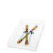 Tara Wilson Designs Giftware Skis Acrylic Tray