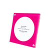 Tara Wilson Designs Picture Frames Square Frame - 5 X 5 - Pink