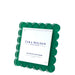 Tara Wilson Designs Picture Frames Square Scallop Frame - Green