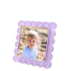 Tara Wilson Designs Picture Frames Square Scallop Frame - Lavender