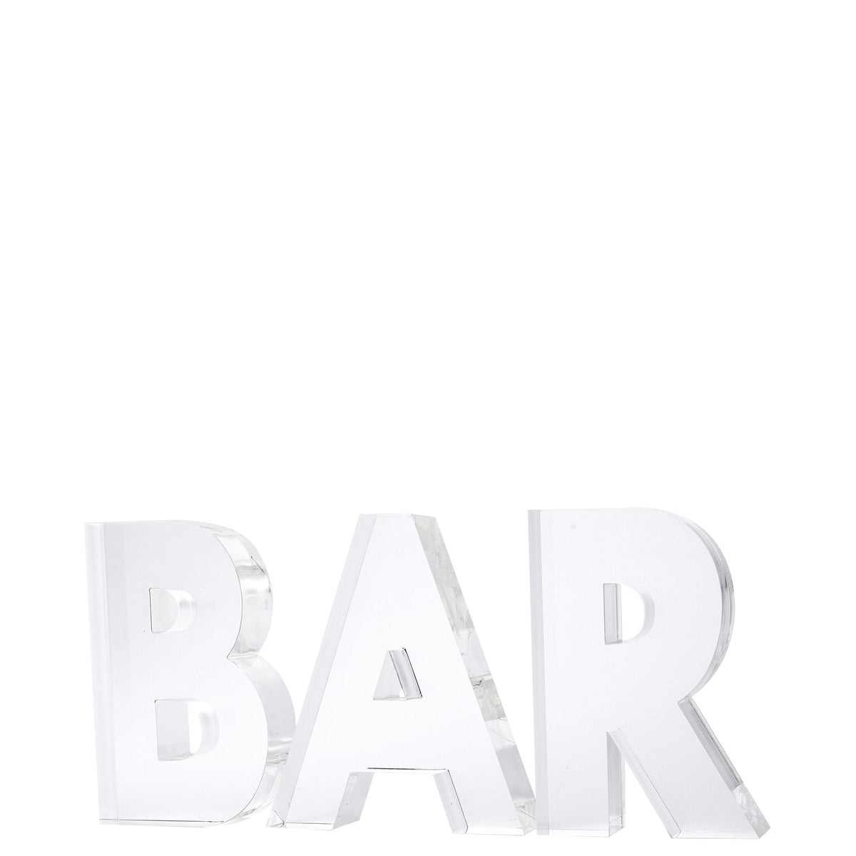 Stand Alone - Bar (Clear) — ShopTheAddison