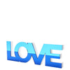 Tara Wilson Designs Giftware Stand Alone - Love (Mirrored Blue)