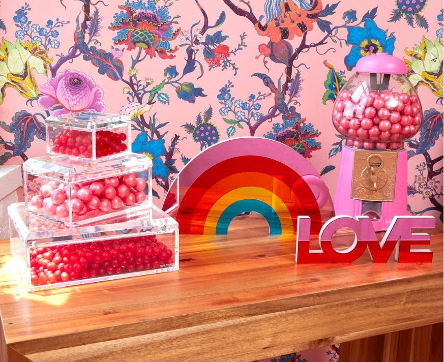 Tara Wilson Designs Giftware Stand Alone - Rainbow (mirrored)