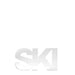 Tara Wilson Designs Giftware Stand Alone - Ski
