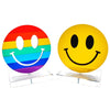 Tara Wilson Designs Giftware Stand Alone - Smiley Face (Mirrored Yellow)