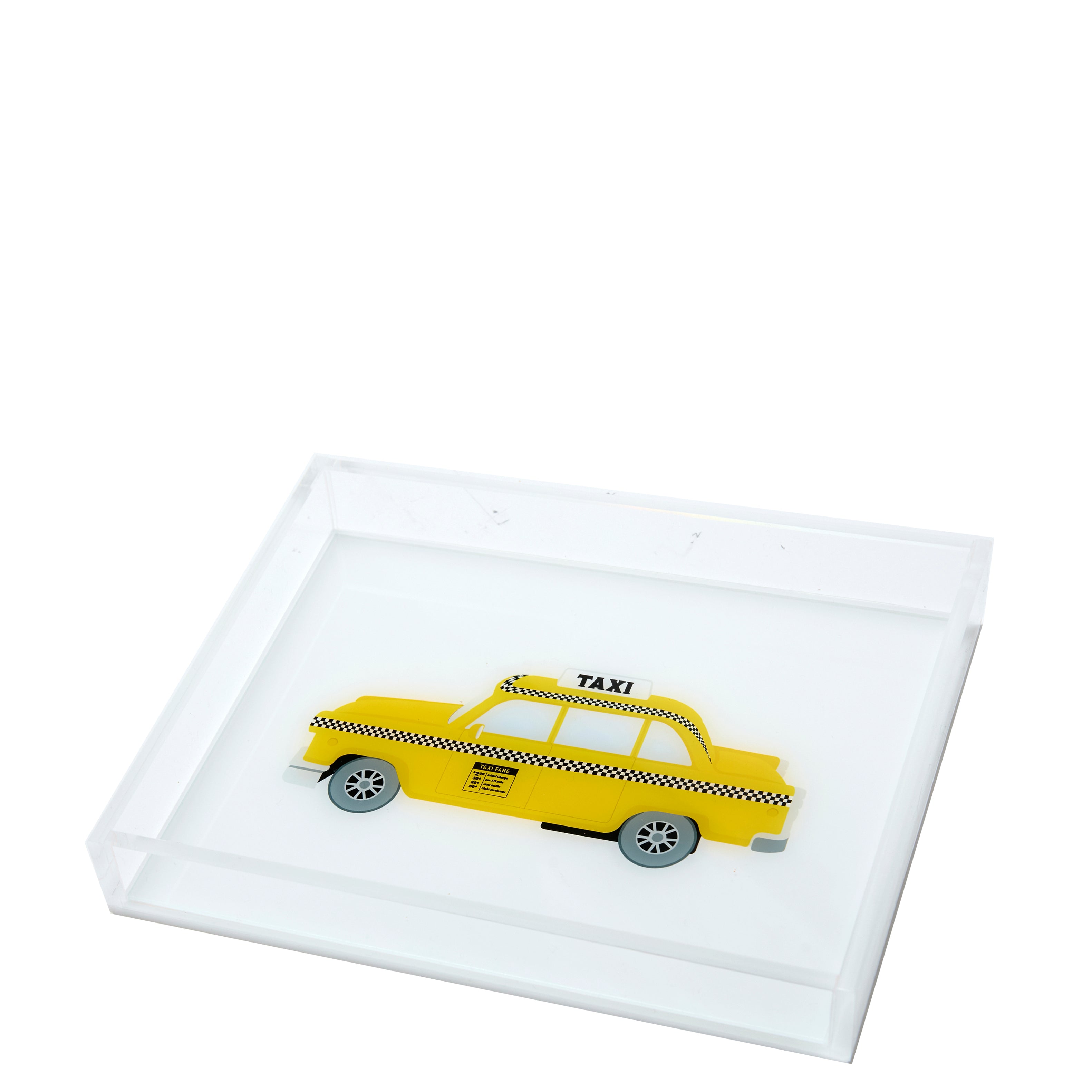 Tara Wilson Designs Giftware Taxi Acrylic Tray