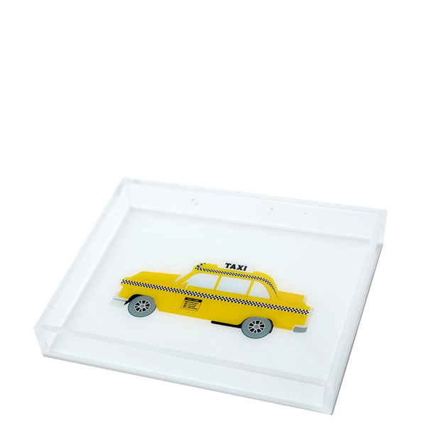 Tara Wilson Designs Giftware Taxi Acrylic Tray