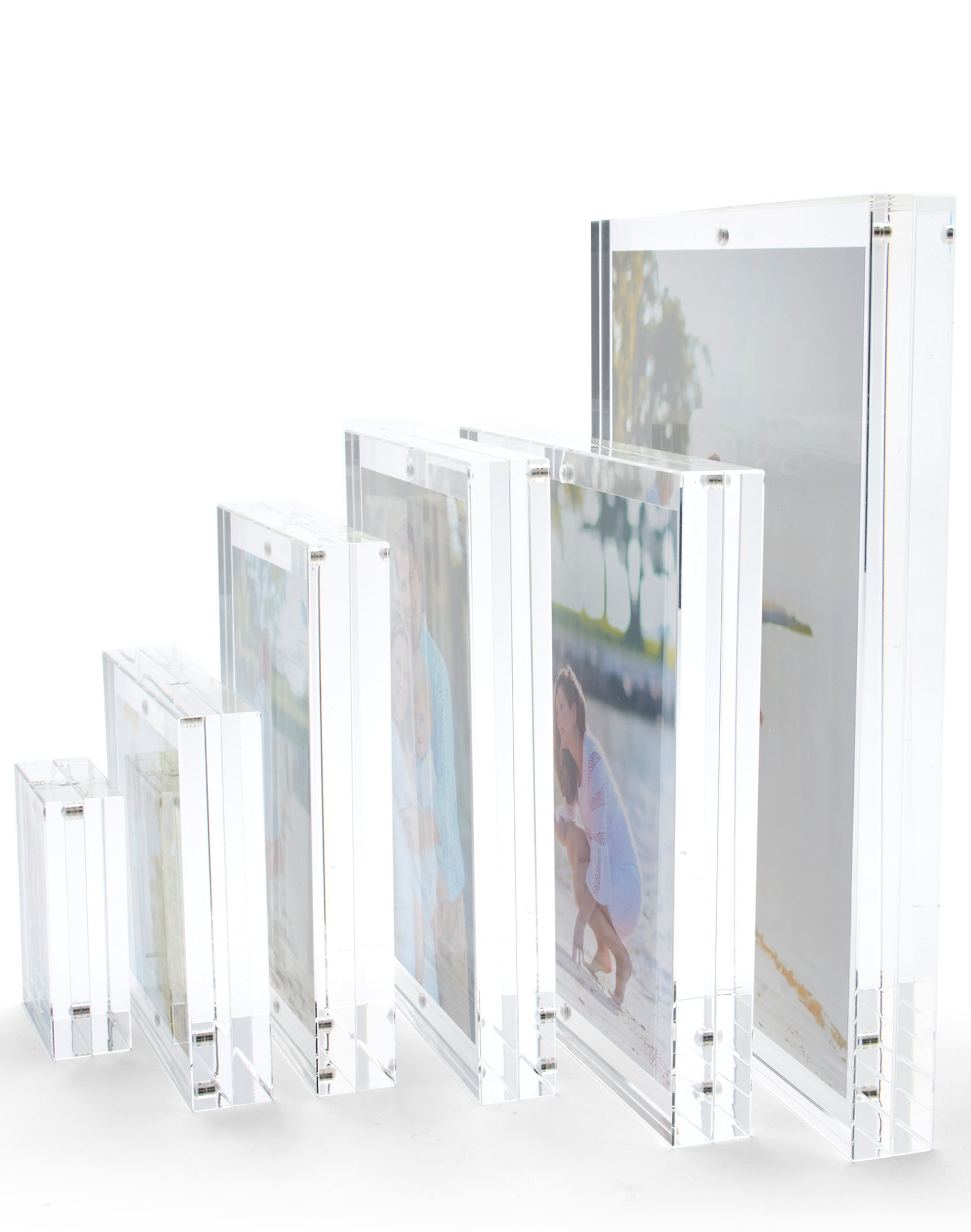 Tara Wilson Designs Picture Frames Thick Block Frame 2" X 3" - Double Sided
