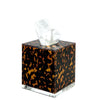 Tara Wilson Designs Giftware Tortoise Acrylic Tissue Box