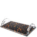 Tara Wilson Designs Giftware Tortoise Base Acrylic Scallop Handle Photo Tray