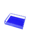 Tara Wilson Designs Giftware Tray - Scallop - Blue