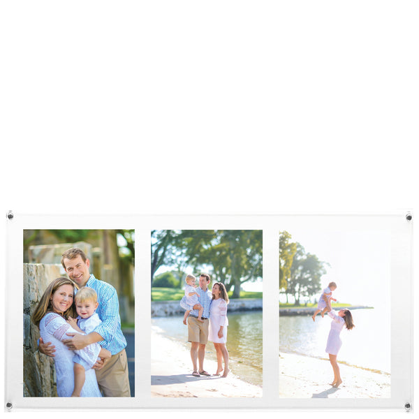 Tara Wilson Designs Picture Frames Wall Hanging Frame - Three 5" X 7" Photos