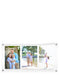 Tara Wilson Designs Picture Frames Wall Hanging Frame - Three 5" X 7" Photos