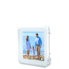 Tara Wilson Designs Picture Frames White Acrylic 4" X 4" Flip Frame
