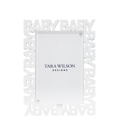 Tara Wilson Designs Giftware Word Frame 4x6 - Baby