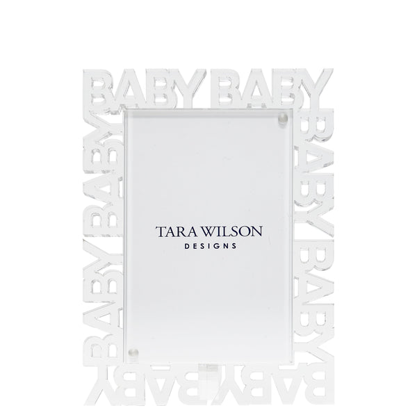 Tara Wilson Designs Giftware Word Frame 4x6 - Baby