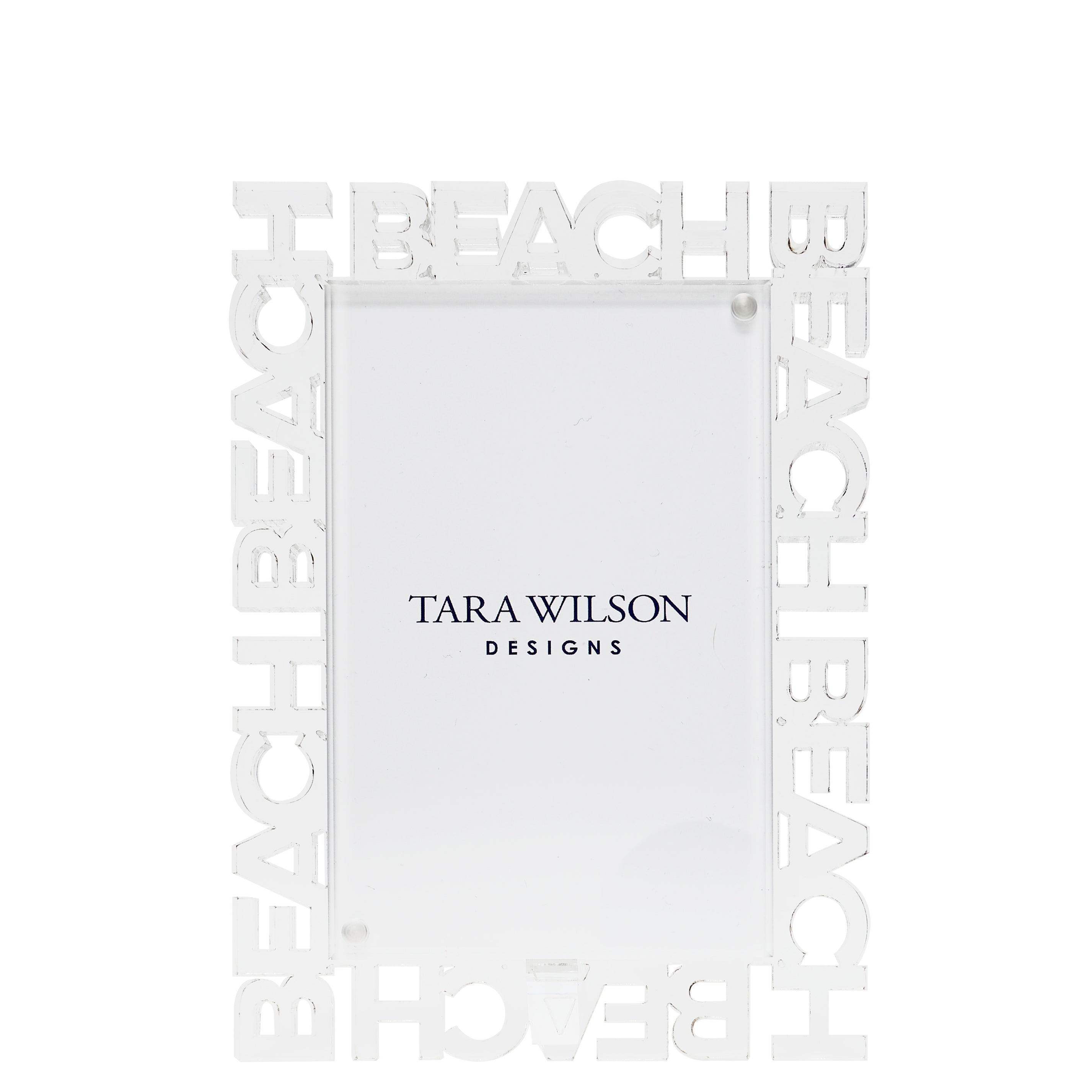 Tara Wilson Designs Giftware Word Frame 4x6 - Beach