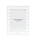 Tara Wilson Designs Giftware Word Frame 4x6 - Cut Out Hearts