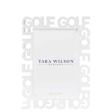 Tara Wilson Designs Giftware Word Frame 4x6 - Golf