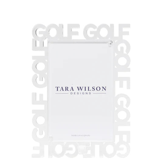 Tara Wilson Designs Giftware Word Frame 4x6 - Golf