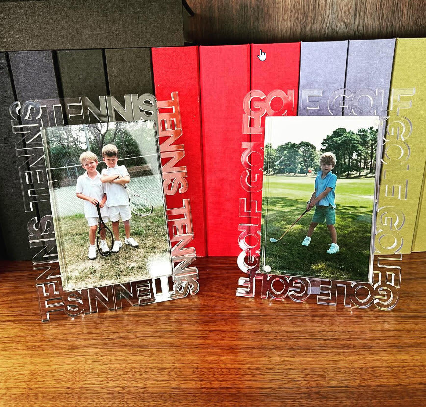 Tara Wilson Designs Giftware Word Frame 4x6 - Golf