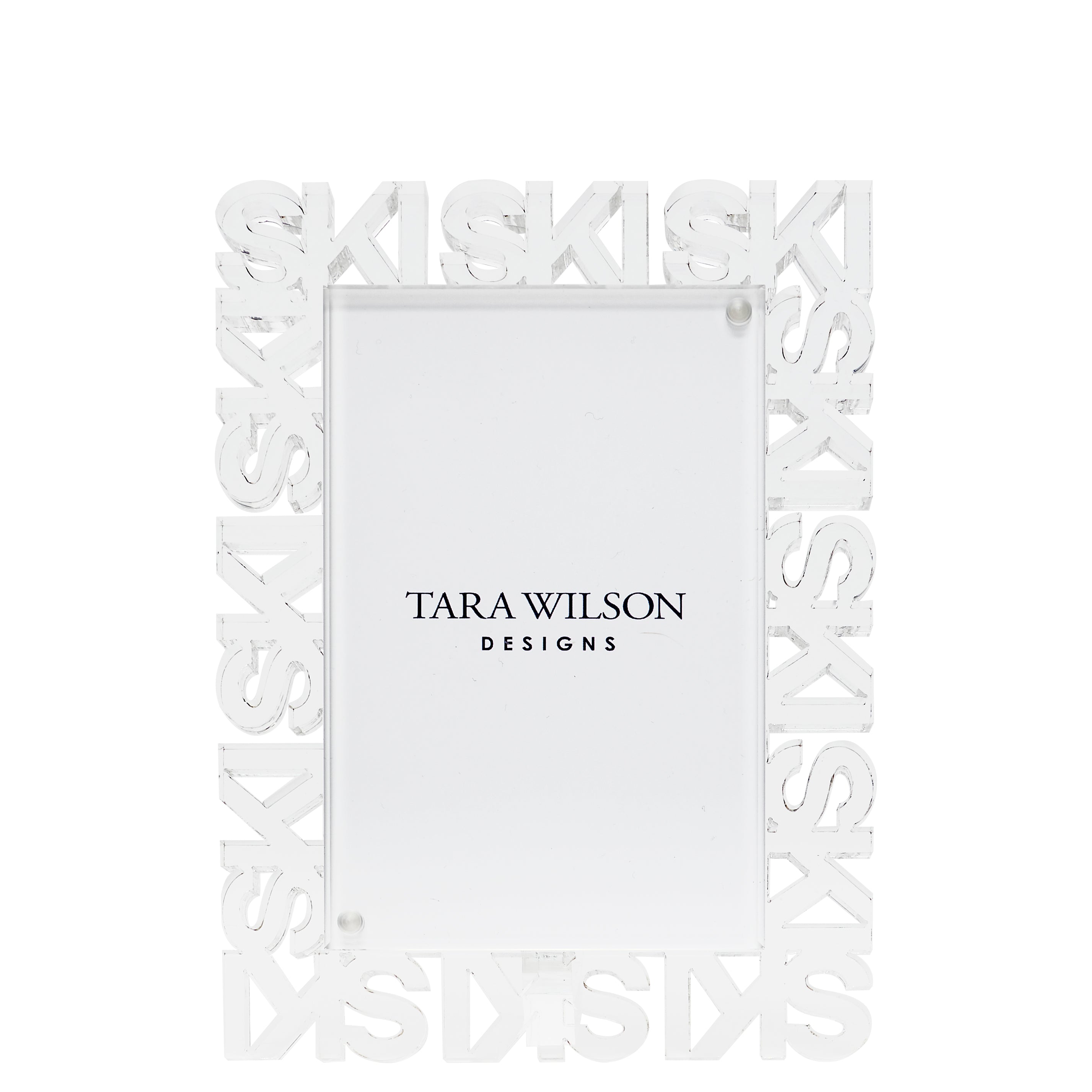 Tara Wilson Designs Giftware Word Frame 4x6 - Ski