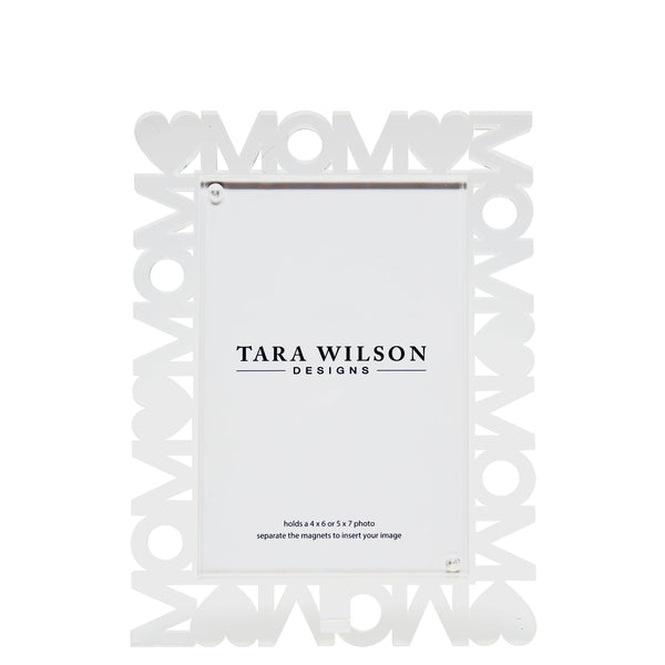 Tara Wilson Designs Picture Frames Word Frame - (heart) Mom