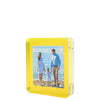 Tara Wilson Designs Picture Frames Yellow Acrylic 4" X 4" Flip Frame