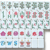 The Southern Peacock Giftware Bamboo Garden Mahjong Tile Set