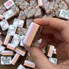 The Southern Peacock Giftware Blush and Bloom Mahjong Tile Set