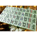 The Southern Peacock Giftware Classic Jade Mist Mahjong Tile Set