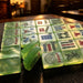 The Southern Peacock Giftware Classic Jade Mist Mahjong Tile Set