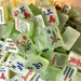 The Southern Peacock Giftware Classic Jade Mist Mahjong Tile Set