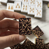 The Southern Peacock Giftware Leopard American Mahjong Tile Set