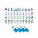 The Southern Peacock Giftware Peacock Blue Mahjong Tile Set