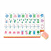 The Southern Peacock Giftware Sunset Lotus Mahjong Tile Set