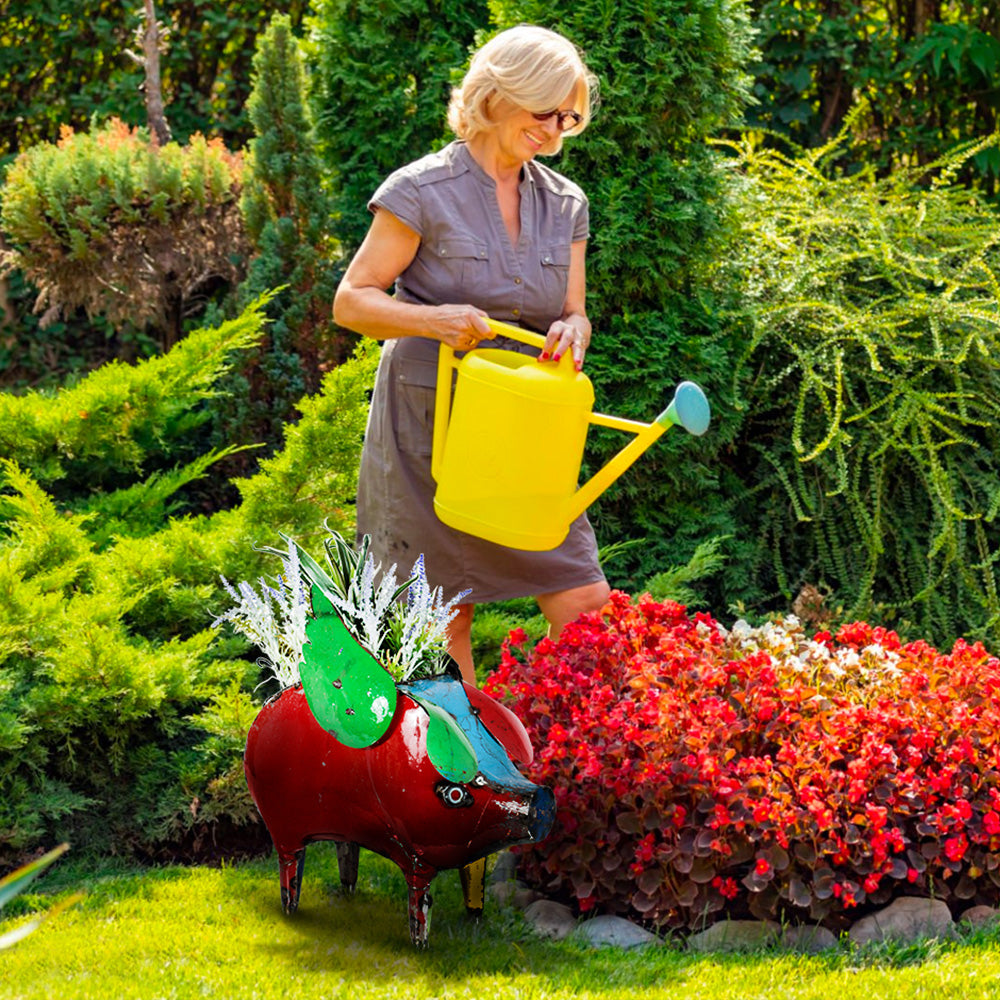 Think Outside Home Decor Rate to be Quoted Think Outside Barnyard Flying Pig Planter