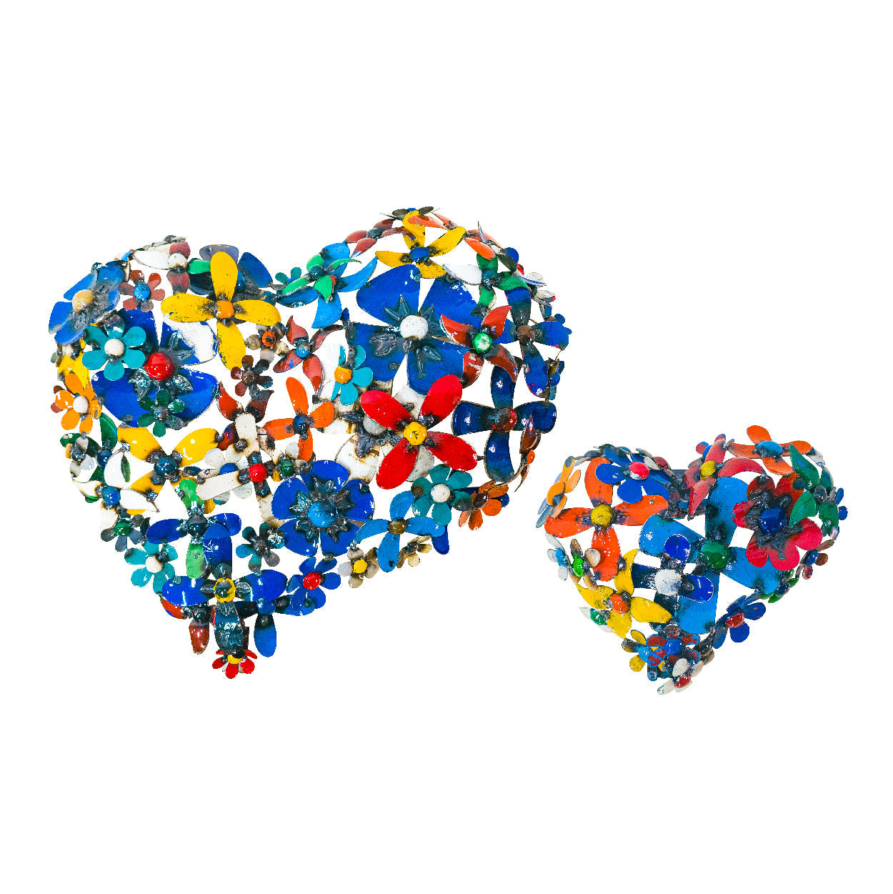 Think Outside Home Decor Think Outside Blooming Hearts (Set of 2)